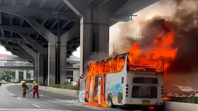 Bangkok school bus fire